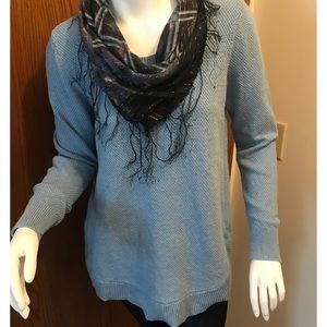 EUC Loft waffle sweater size Small